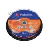 Kép 1/4 - VERBATIM DVD-R lemez, AZO, 4,7GB, 16x, 10 db, hengeren,