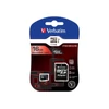 Kép 2/2 - VERBATIM Memóriakártya, Micro SDHC, 16GB, Class 10, adapterrel