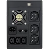 Kép 2/2 - VERTIV Liebert itON UPS - 1500VA/900W, line-interactive, Schuko x3, C13 x3, AVR, USB, RJ-11, Desktop szünetmentes táp.