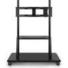 Kép 1/3 - VIEWSONIC gurulós padló állvány, VB-STND-001, 55"-75", állítható magasság