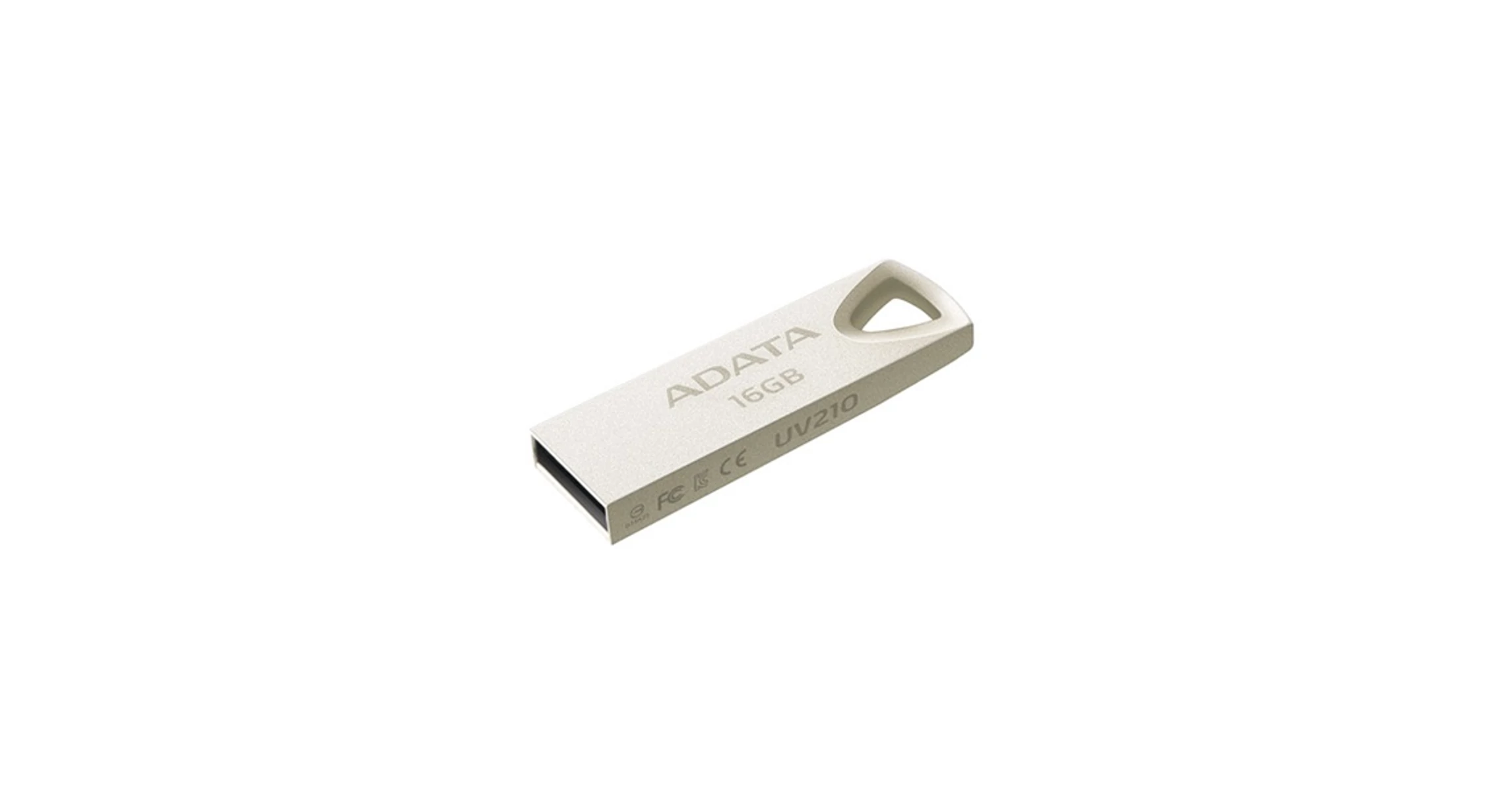ADATA Pendrive 16GB, UV210, USB 2.0, Metál ház