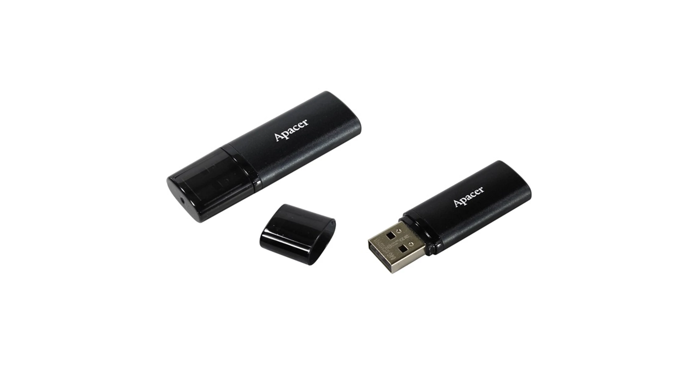 Apacer Pendrive 64GB AH23B USB 2.0, Fekete