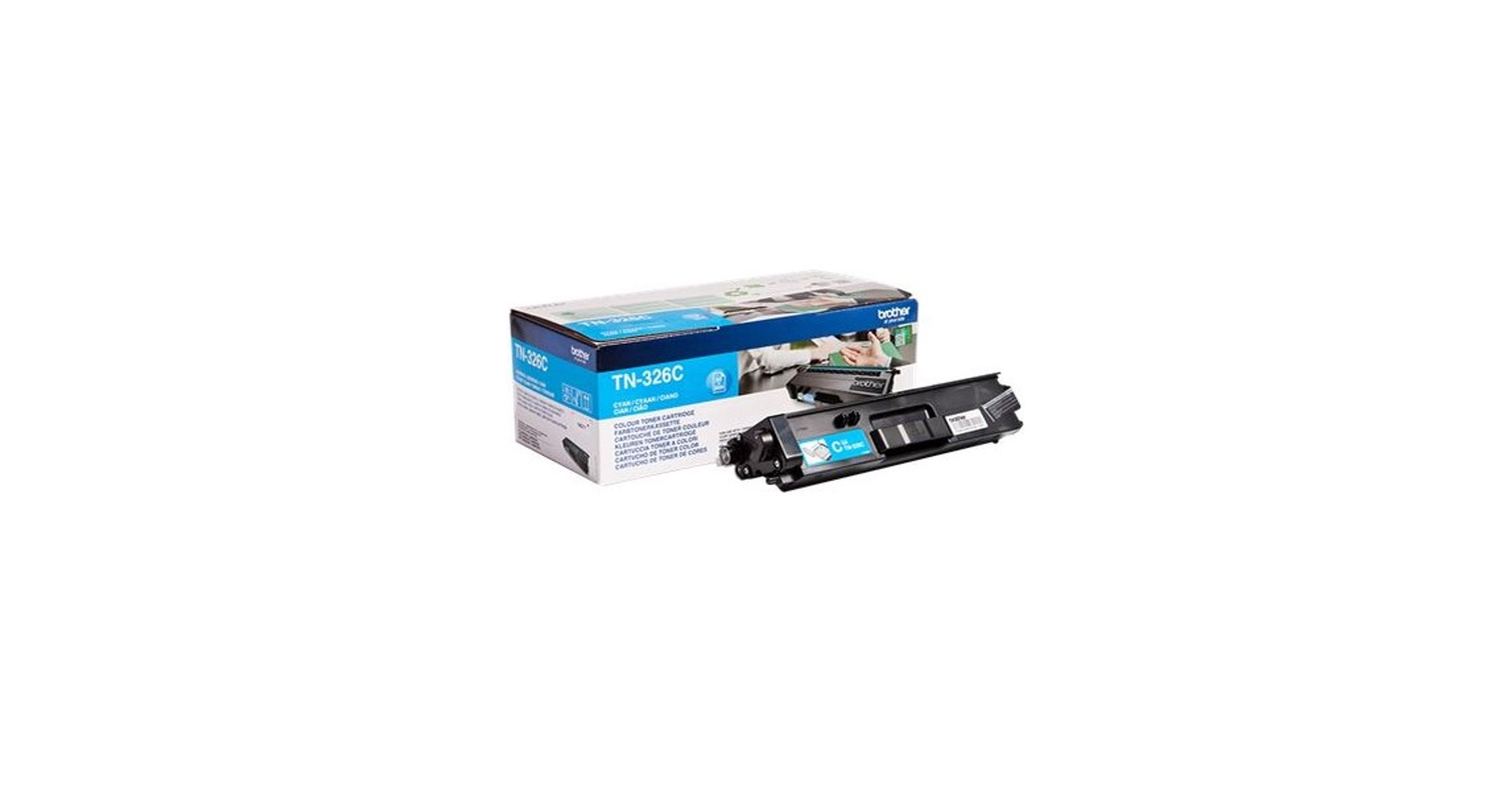 Brother Toner TN-326C, Nagy töltetű - 3500 oldal, Cián