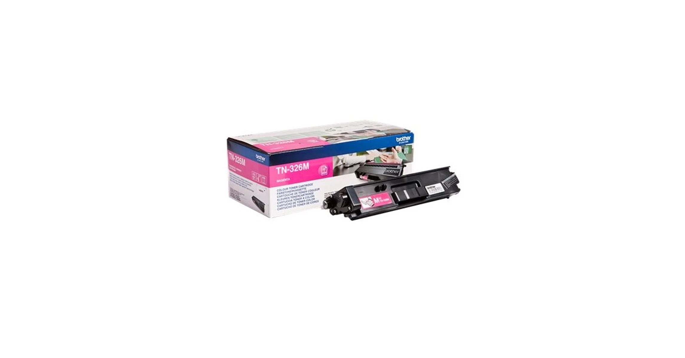 Brother Toner TN-326M, Nagy töltetű - 3500 oldal, Magenta