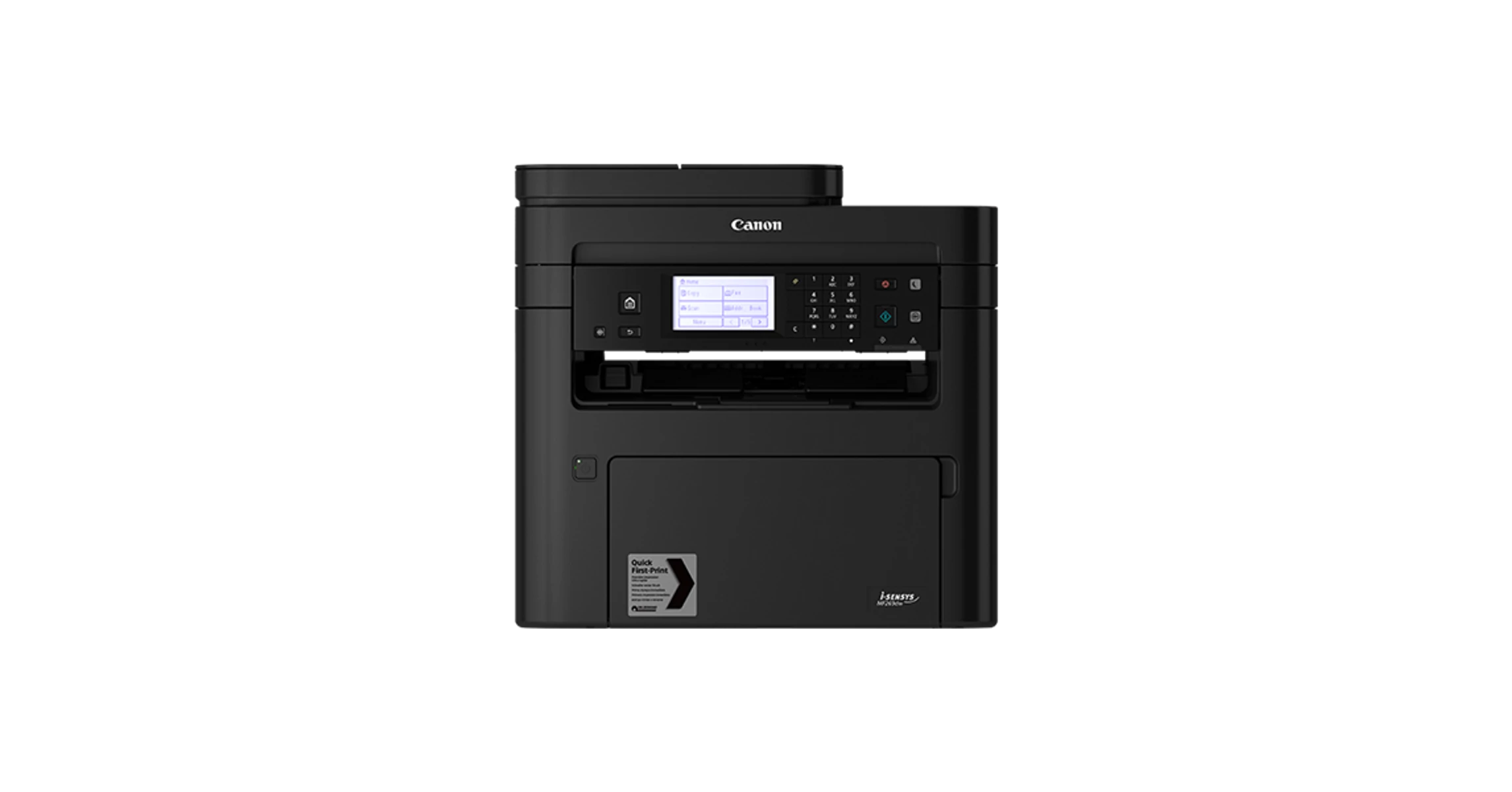 Canon Lézer MFP, i-SENSYS MF267dw, monó, 256MB, A4 28 lap/perc, USB/LAN/WiFi/AirPrint/FAX, ADF, 600 x 600