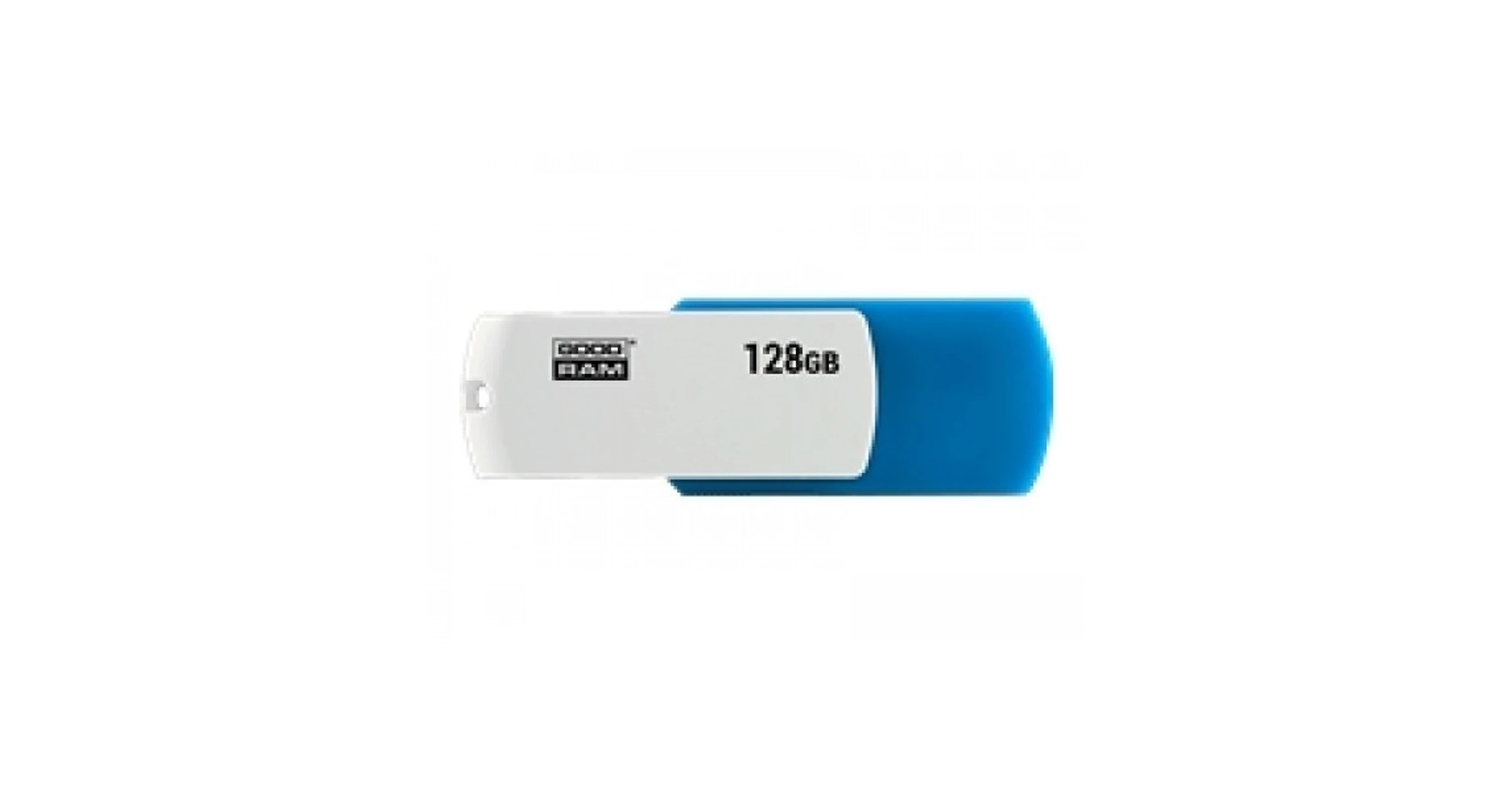 GOODRAM Pendrive 128GB, UCO2 USB 2.0, Kék-Fehér