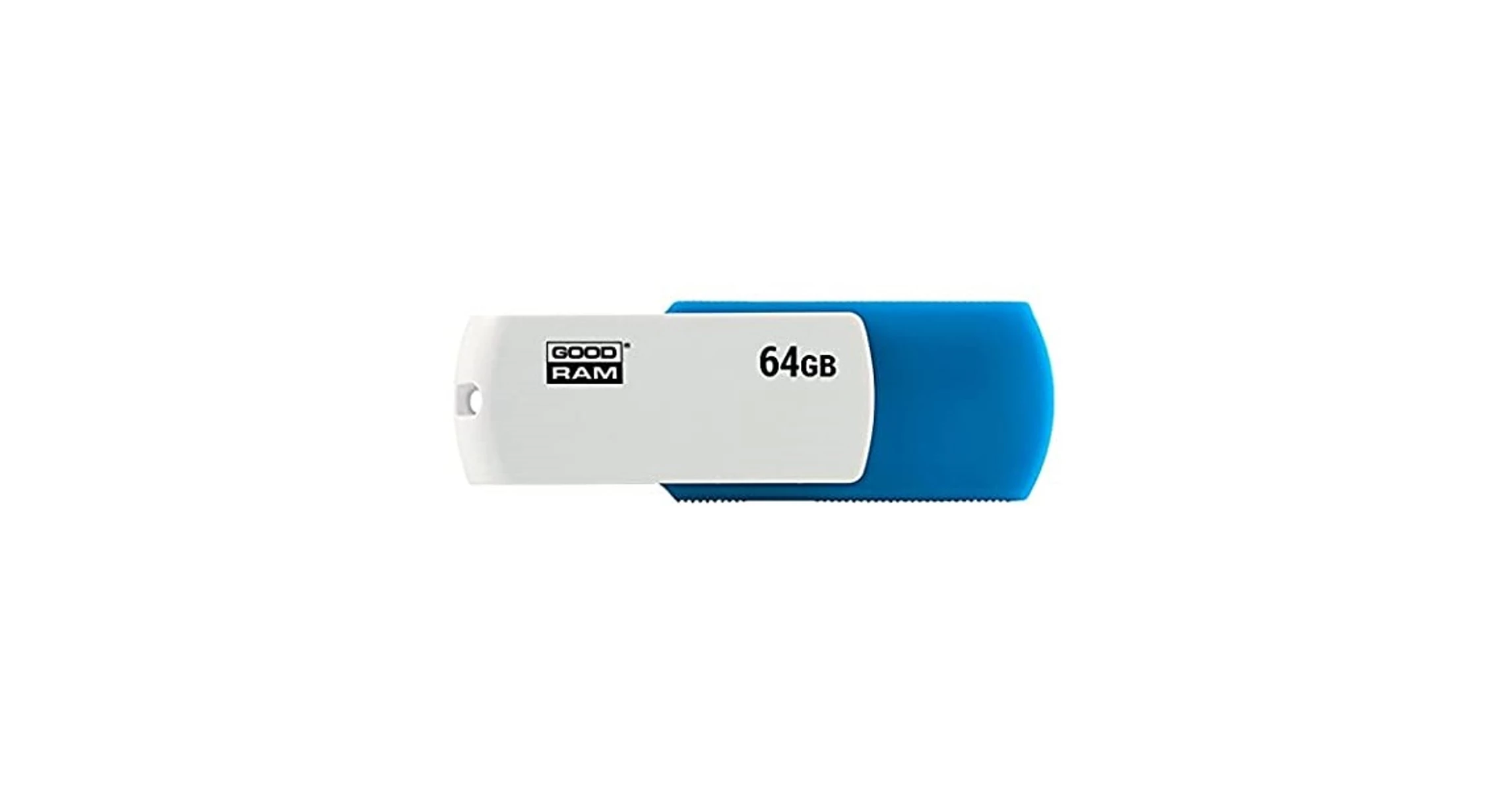 GOODRAM Pendrive 64GB, UCO2 USB 2.0, Kék-Fehér