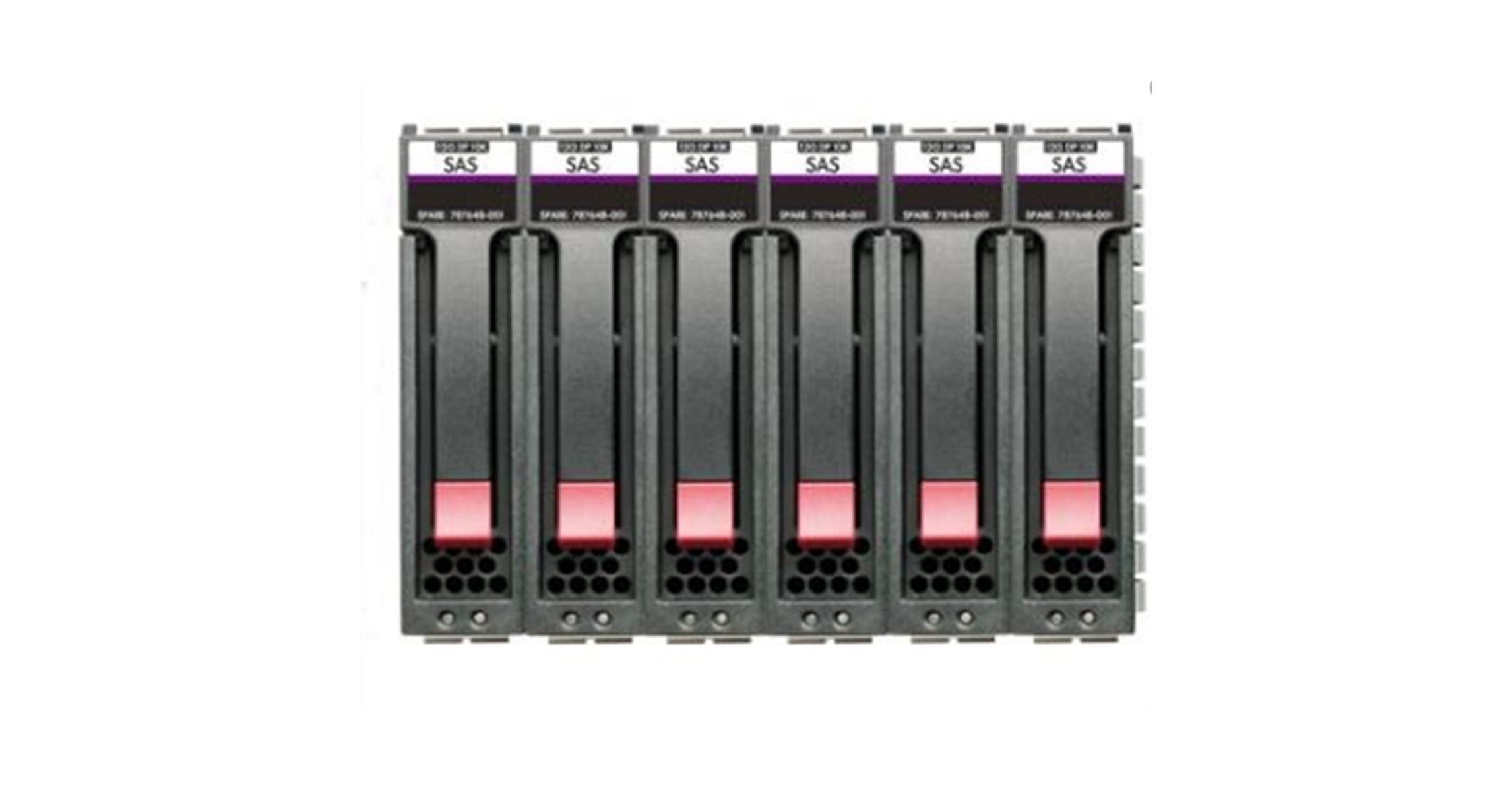 HPE HPE MSA 10.8T SAS 10K SFF M2 6pk HDD Bundle
