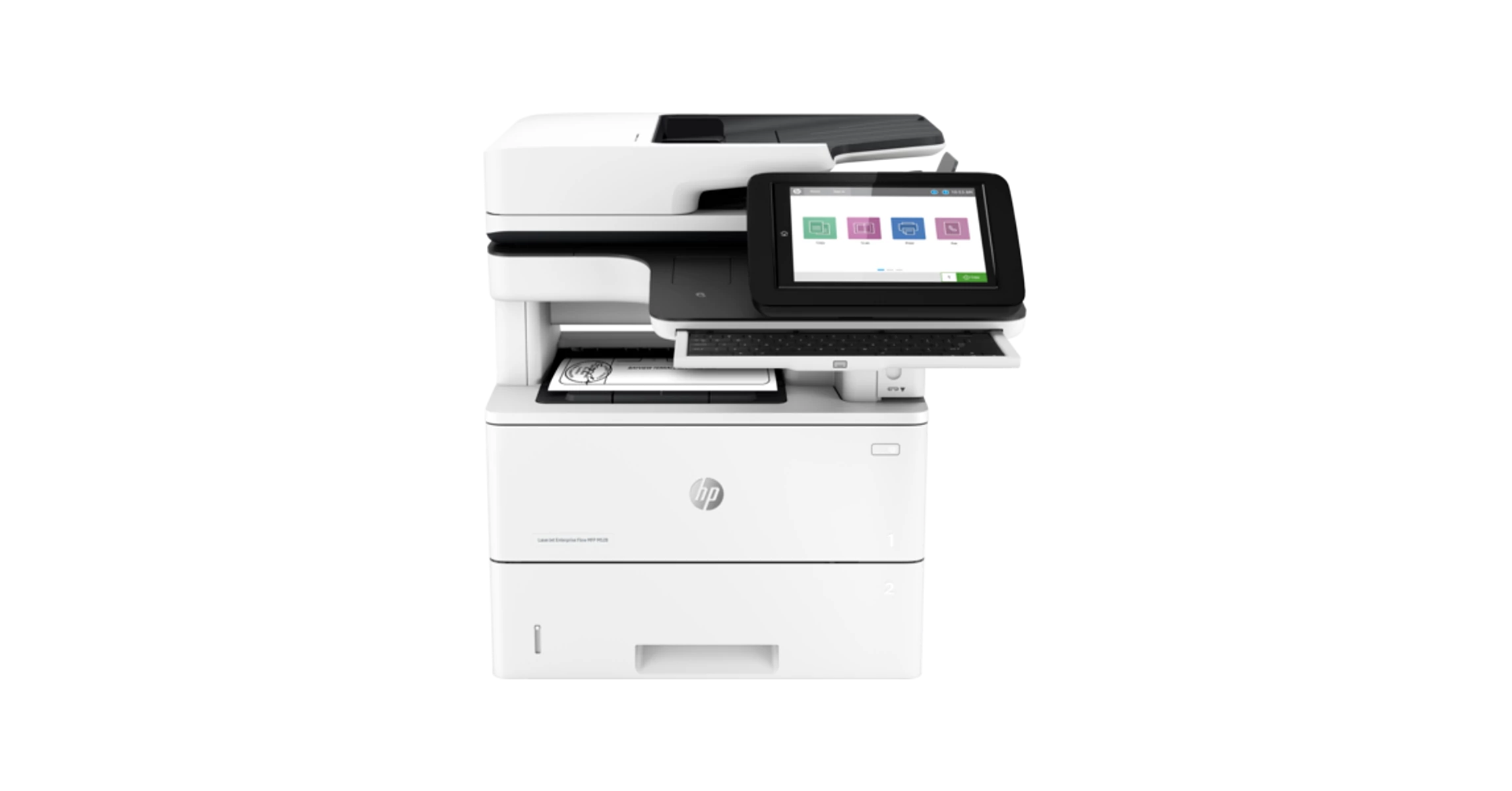 HP Lézer MFP NY/M/S/F LJ Enterprise MFP M528z, fekete, 1,25GB, 320GB HDD, USB/Háló, A4 43lap/perc FF, 1200x1200