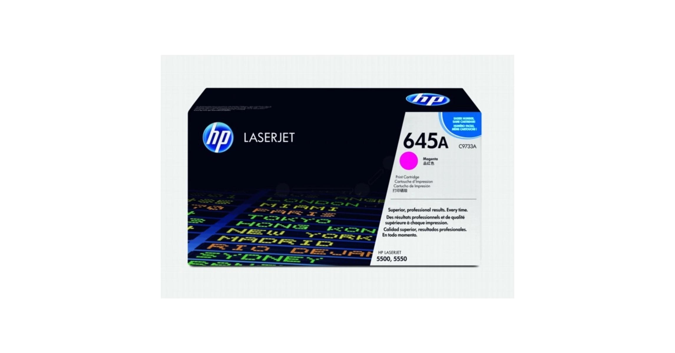 HP Toner 645A CLJ 5500 piros 12000/oldal.