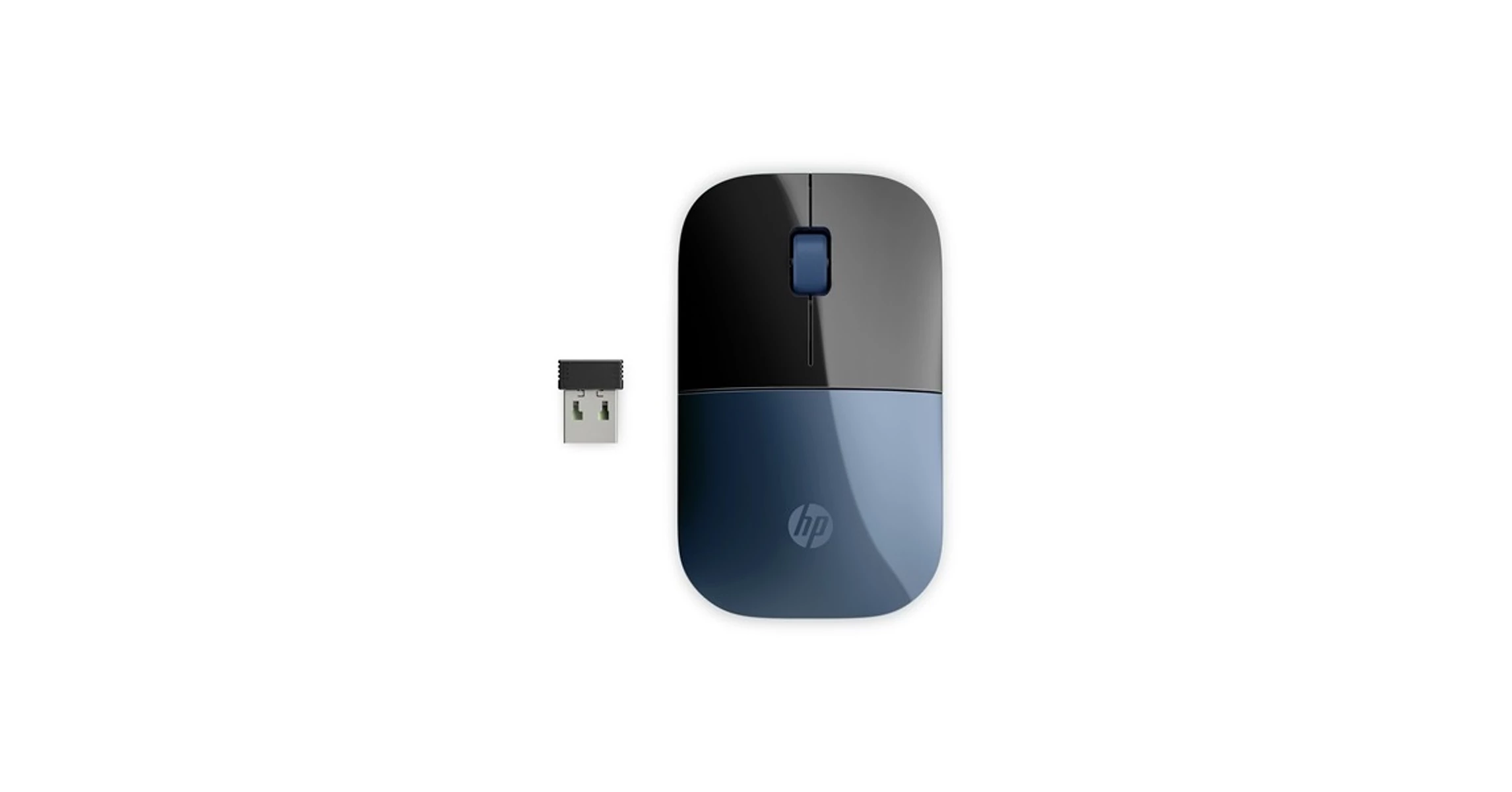 HP Vezeték nélküli Egér Z3700, kék-fekete