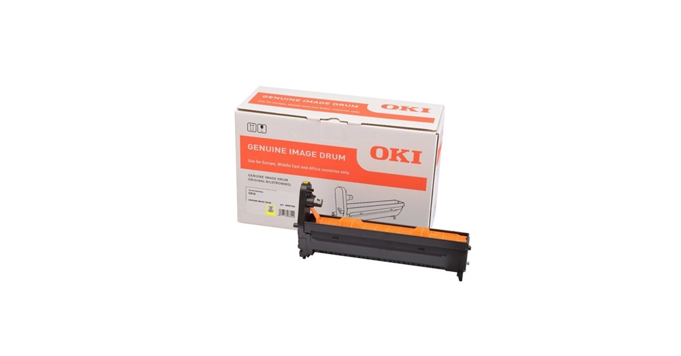 OKI Drum C612 - Sárga  30k
