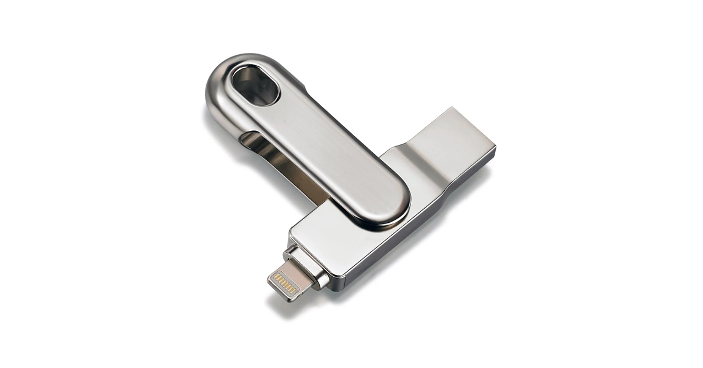  Platinet Pendrive, 16GB, USB 3.0 + Lightning iOS telefonokhoz (iPhone) és tabletekhez (iPad), ezüst