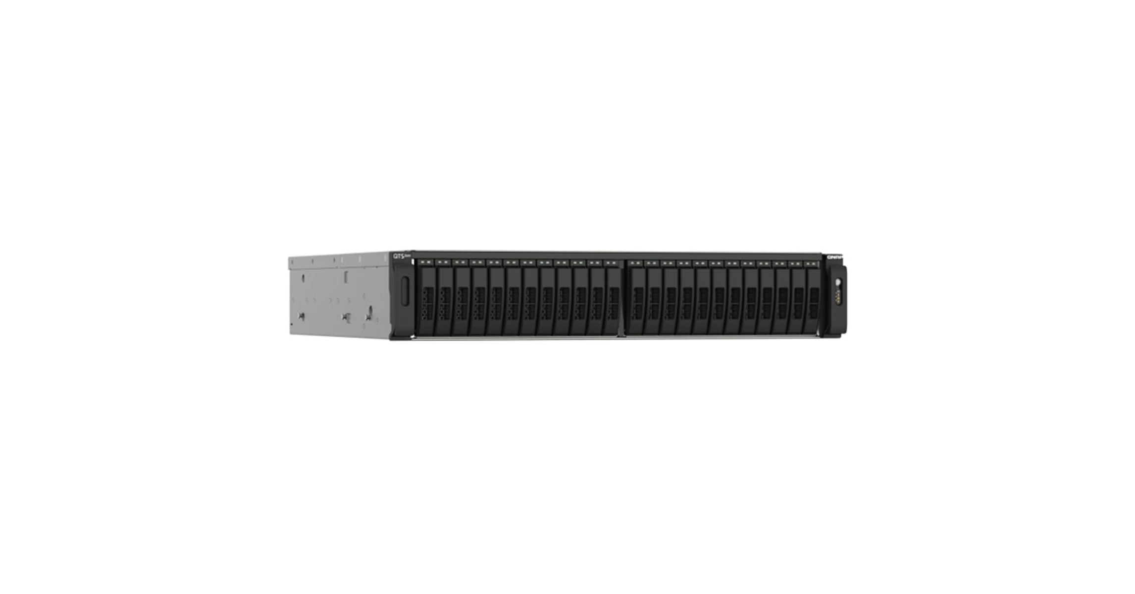 QNAP NAS 24 fiókos TS-h2490FU-7302P-128G AMD 16x3,0GHz, 8x16GB RAM, 4x25GbE SFP28
