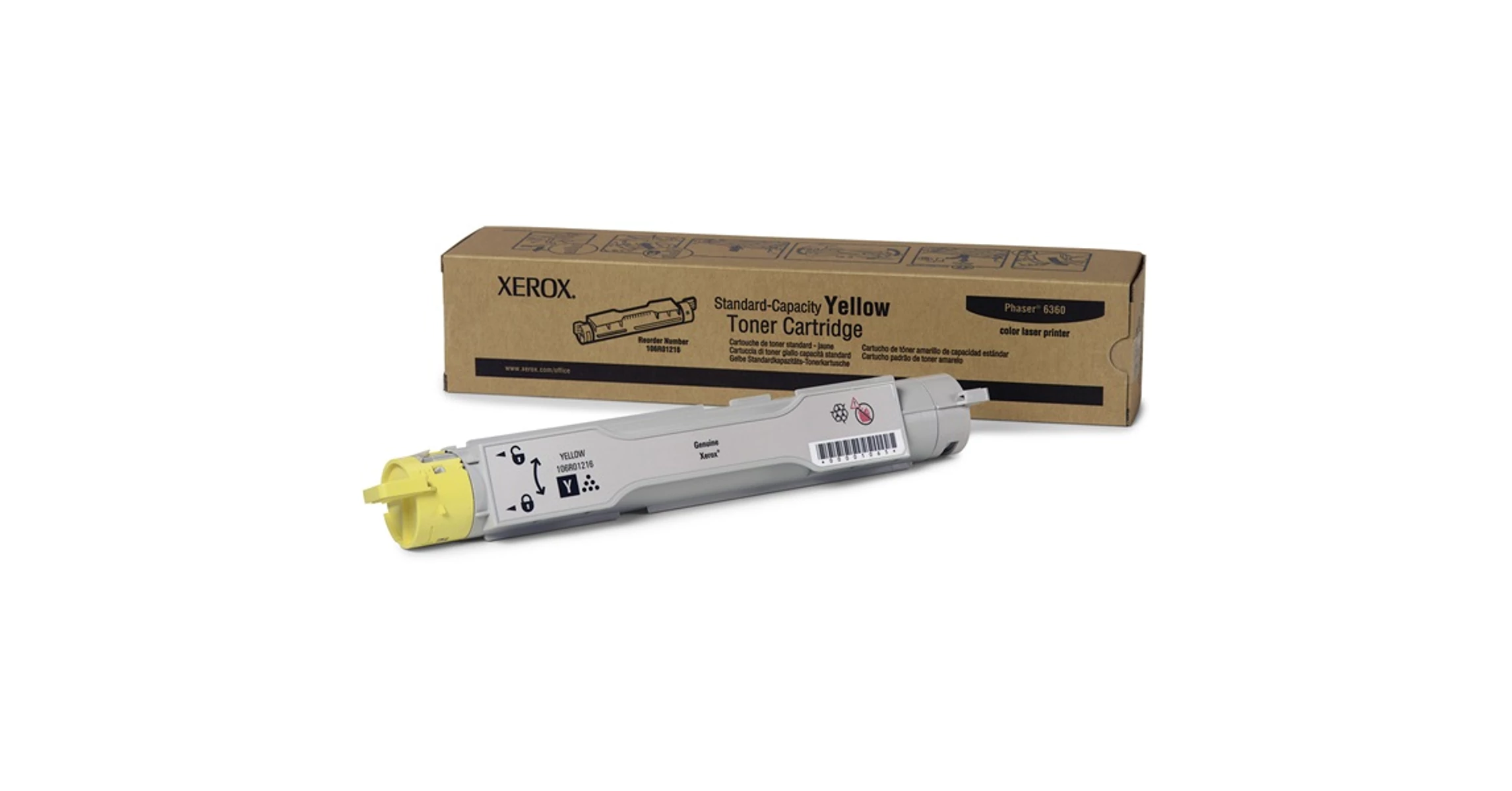 Xerox Toner Phaser 6360 sárga 5000/oldal