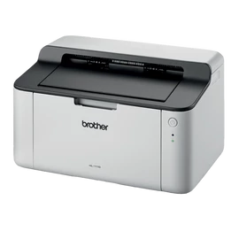 BROTHER Lézernyomtató HL-1110E, A4, mono, 20 lap/perc, USB, manuál duplex, 2400x600dpi, 1MB, szürke