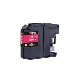 BROTHER Tintapatron LC525XLM, Szuper nagy töltetű - 1300 oldal, Magenta