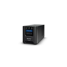 CYBERPOWER UPS PR750ELCD (6xIEC320) 750VA 675W 230V szünetmentes tápegység + USB LINE-INTERAKTÍV