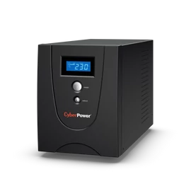 CYBERPOWER UPS VALUE2200EILCD (6xIEC 320) 2200VA 1320W 230V szünetmentes tápegység + USB LINE-INTERAKTÍV