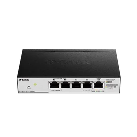 D-LINK Switch 5x1000Mbps(2xPOE) Fémházas Asztali Menedzselhető, DGS-1100-05PDV2