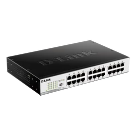 D-LINK Switch 24x1000Mbps Fémházas Asztali, DGS-1024D/E