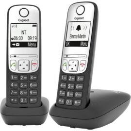 GIGASET ECO DECT Telefon A690 DUO, fekete (L36852-H2810-B101)