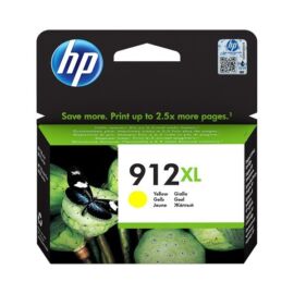 HP Patron 3YL83AE (HP No912XL) Officejet, sárga, 825/oldal