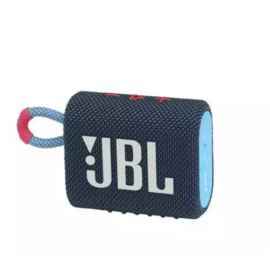 JBL GO 3 JBLGO3BLUP, Portable Waterproof Speaker - bluetooth hangszóró, vízhatlan, kék/pink
