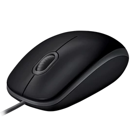 LOGITECH Egér - B110 Vezetékes Optikai Silent, Fekete