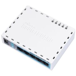 MIKROTIK Vezetékes Router RouterBOARD 5x100Mbps, Menedzselhető, Asztali - RB750R2