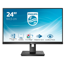 PHILIPS IPS monitor 23.8" 242S1AE, 1920x1080, 16:9, 250cd/m2, 4ms, VGA/DVI/HDMI/DisplayPort, Pivot, hangszóró
