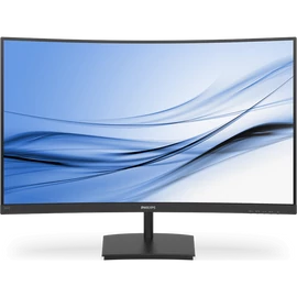 PHILIPS Ívelt VA monitor 23.6" 241E1SCA, 1920x1080, 16:9, 250cd/m2, 4ms, VGA/HDMI, hangszóró