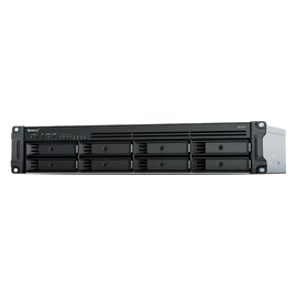 SYNOLOGY NAS 8 Fiókos RS1221RP+ AMD Ryzen V1500B 4x2,2GHz, 4GB DDR4 , 4x1GbE, 3x3.2USB