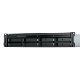 SYNOLOGY NAS 8 Fiókos RS1221+ AMD Ryzen V1500B 4x2,2GHz, 4GB DDR4 , 4x1GbE, 3x3.2USB