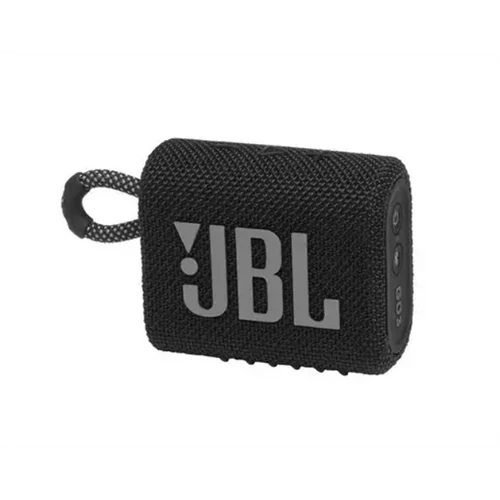 JBL Go 3 (hordozható, vízálló hangszóró), Fekete