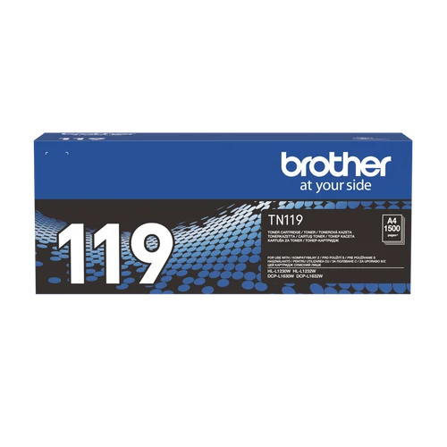 BROTHER Toner TN-119, Normál - 1500 oldal, Fekete