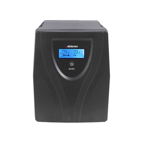 ABLEREX UPS, GLAMOR S, GR600S, 4xIEC, 600VA (420 W) LINE-INTERACTIVE szünetmentes tápegység, torony, LCD