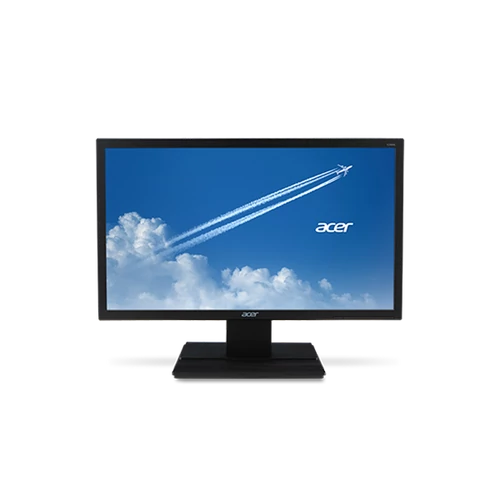 ACER VA LED Monitor V246HQLbi 23,6" FHD, 16:9, 5ms, 60hz, 100M:1, 250nits, VGA, HDMI, fekete
