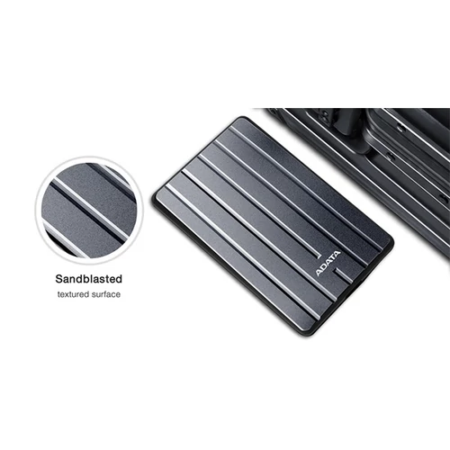 ADATA 2.5" HDD USB 3.1 2TB HC660, Fémházas, Titán