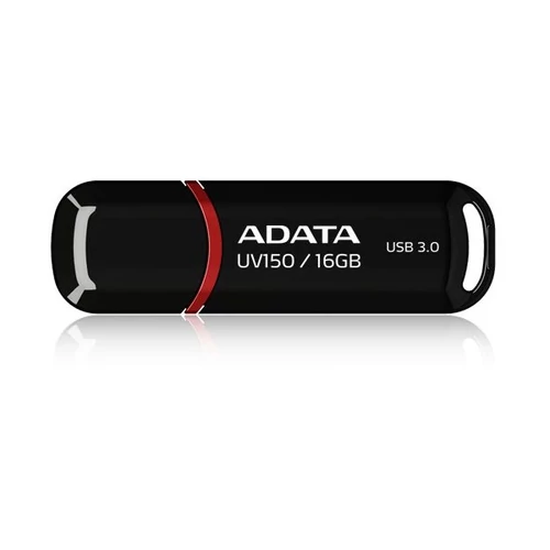 ADATA Pendrive 16GB, UV150 USB 3.1, Fekete