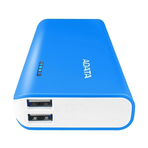 ADATA Power Bank 10000mAh APT100 Kék-Fehér