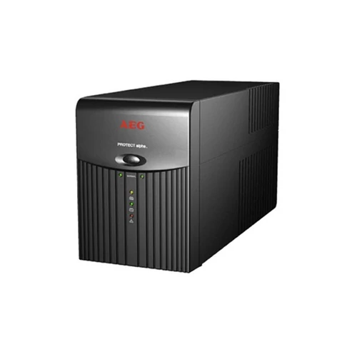 AEG UPS Protect Alpha (3+1 IEC13) 450VA (240 W) LINE-INTERAKTÍV szünetmentes, torony - USB felügyelet, +DIN-adapter
