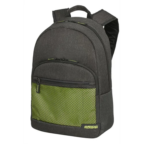 AMERICAN TOURISTER Notebook hátizsák 128317-8400, SPORTY MESH Laptop Backpack 15.6" ANTHRACITE/LIME GREEN