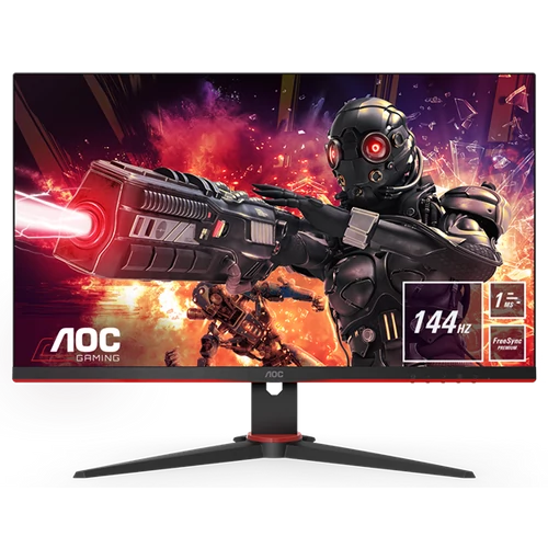 AOC Gaming 144Hz IPS monitor 27" 27G2AE/BK, 1920x1080, 16:9, 250cd/m2, 1ms, 2xHDMI/DisplayPort/VGA, hangszóró