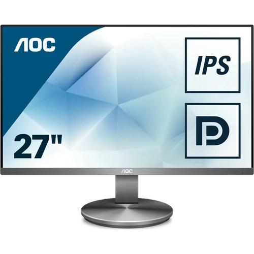 AOC IPS monitor 27" I2790VQ/BT, 1920x1080, 16:9, 250cd/m2, 4ms, 60Hz, HDMI/DP/VGA, hangszóró