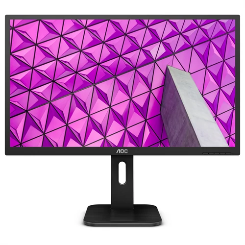 AOC IPS monitor 27" Q27P1, 2560x1440, 16:9, 250cd/m2, 5ms, HDMI/DisplayPort/VGA/DVI/4xUSB, Pivot