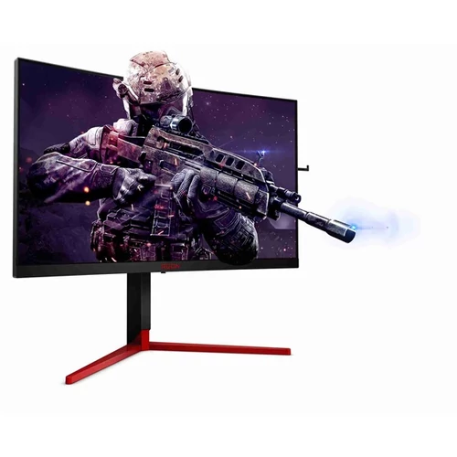 AOC ívelt Gaming 165Hz monitor 27" AG273QCG, 2560x1440, 16:9, 400cd/m2, 1ms, HDR, HDMI/DP/4xUSB/Audio, Pivot, G-SYNC