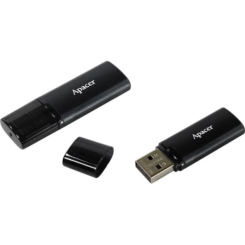 APACER Pendrive 64GB AH23B USB 2.0, Fekete
