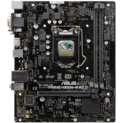 ASUS Alaplap S1151 PRIME H310M-R R2.0 INTEL H310, mATX