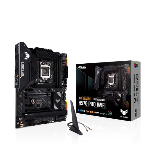 ASUS Alaplap S1200 TUF GAMING H570-PRO WIFI INTEL H570, ATX